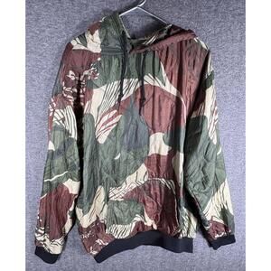 Official Zero Foxtrot Contraband Men's 100% Nylon Puffer Hoodie Camouflage Med